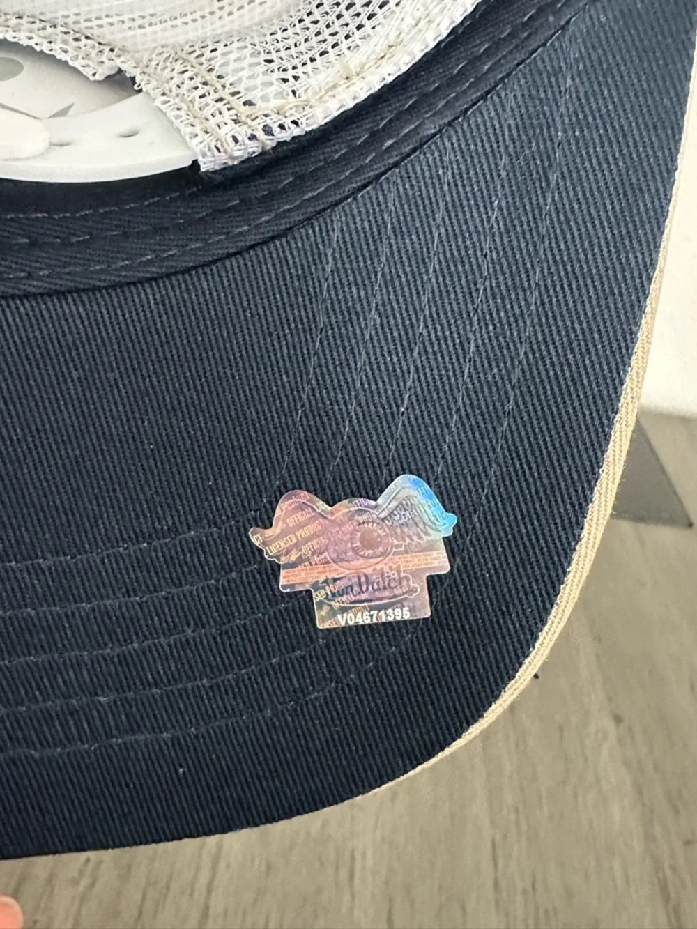 Von Dutch Navy With Tan Trucker